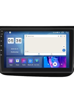 Штатная магнитола lesko для seat altea i рестайлинг 2009-2015 экран 9" 4/64gb carplay 4g wi-fi gps prime