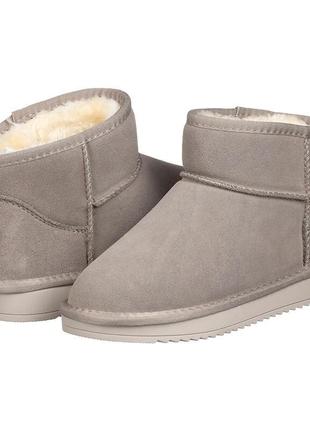 Жіночі сірі замшеві уги it ts 80023