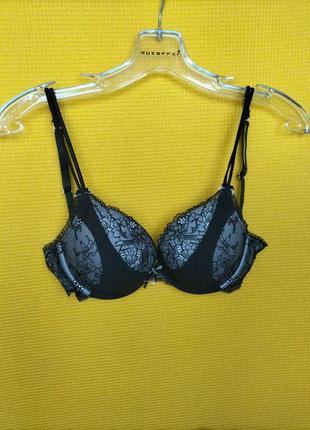 ❄️ люкс бренд ❄️ невероятно шикарный комбинированный бюстгальтер с пуш ап