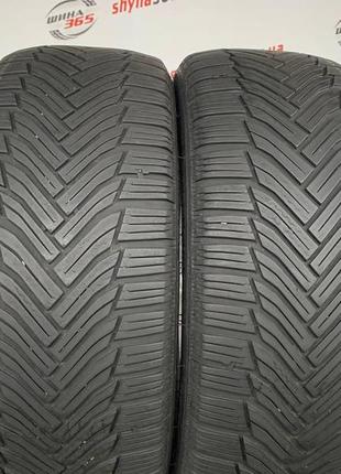 Шины б/у зимняя 225/45 r17 michelin alpin 6 4mm
