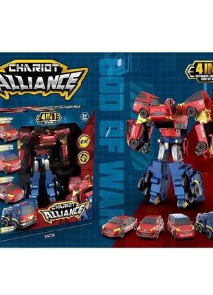 Трансформер tobot chariot aliance 4в1