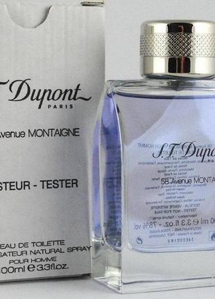 Оригінал dupont 58 avenue montaigne 100 ml tester туалетна вода