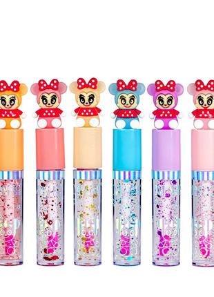 Набор проявляющихся блесков для губ magic lip gloss lc-717