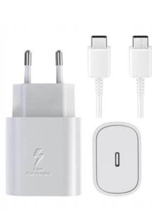 Блок живлення usb c для samsung 25w