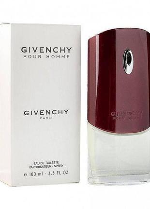 Оригінал givenchy pour homme 100 ml tester туалетна вода