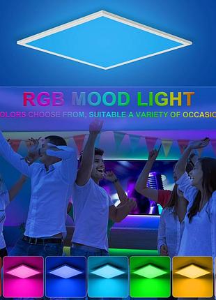 Сток  стельовий світильник зі світлодіодною панеллю oraymin rgb4 фото