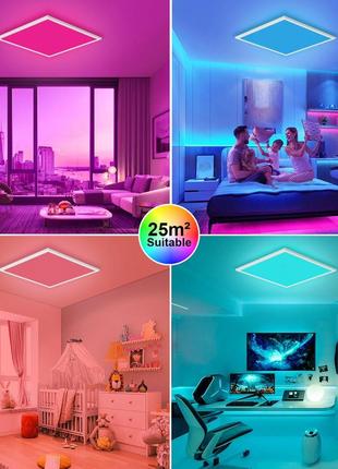 Сток  стельовий світильник зі світлодіодною панеллю oraymin rgb5 фото