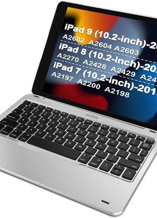 Чехол arteck keyboard case для ipad 9-го поколения с bluetooth-клавиатурой