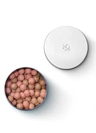 Жемчужные румяна с сияющим финишем kiko milano blue me pearl blush 01 коралловый бисквит 01 coral biscuit​​​​​