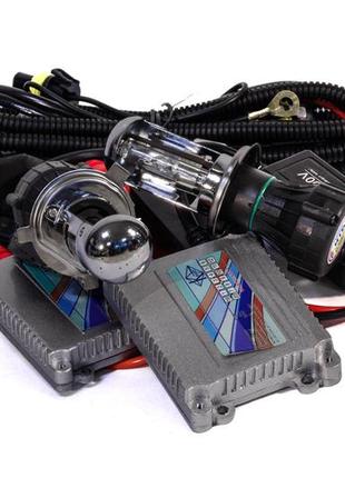 Комплект биксенона квант h4 5000к 12v с блоками ac