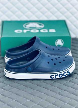 Crocs bayaband blue крокси чоловічі сині крокс