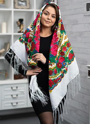 Велика вовняна  хустина україна