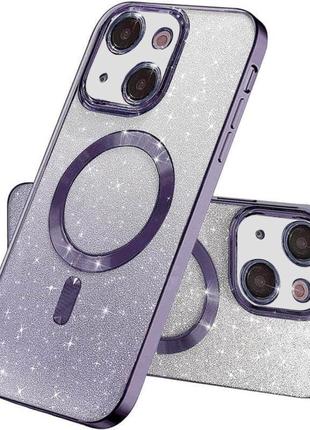 Чохол для смартфона cosmic cd shiny magnetic for apple iphone 13 deep purple