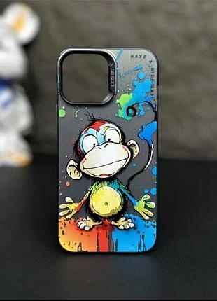 Чохол для смартфона so cool print for apple iphone 12/12 pro 4,monkey