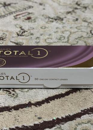 Контактні лінзи dailies total 1 (одноденні) -3.50