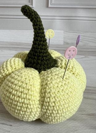 Гольниця-гарбуз needle craft (світло-жовта)