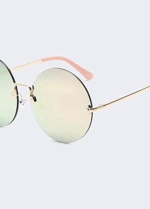 Окуляри крапельки сонцезахисні light green