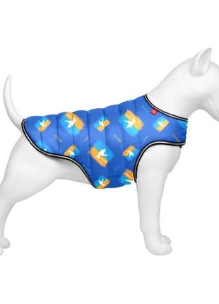 Куртка-накидка waudog clothes для собак з малюнком прапор розміру xs (4823089358185)