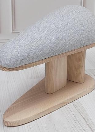 Портновская колодка для вто needle craft капля на подставке серая