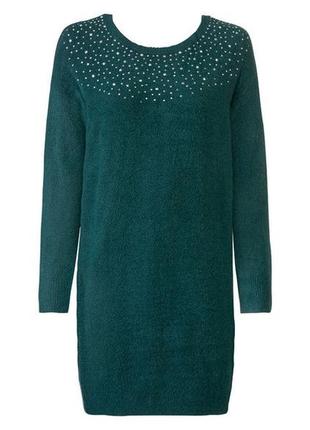 Платье свободного кроя для женщины esmara lycra® 362892 l зеленый