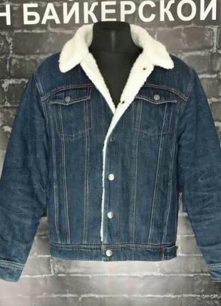Куртка, куртка джинсова, шерпа, куртка джинсова на хутрі, denim, sherpa, мото куртка, куртка зимова