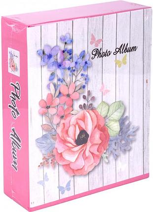 Фотоальбом а6 color flowers 10х15см 40 фото арт.4-226
