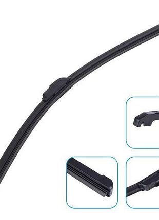 Щітка склоочищувача безкаркасна vitol aero 21" (530 мм)
