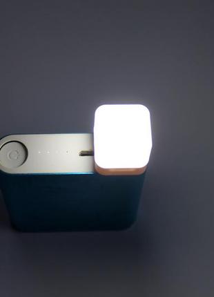 Портативная светодиодная usb лампа 1w мини светильник подсветка фонарик ночник sk2