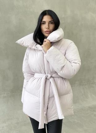 Зимовий пуховик біо пух + 🎁 тренч жіночий  🎁