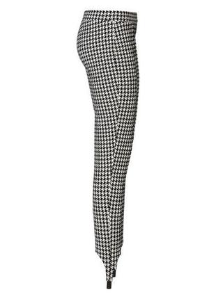 Легинсы со штрипками для женщины esmara lycra® 447905 m черный, белый