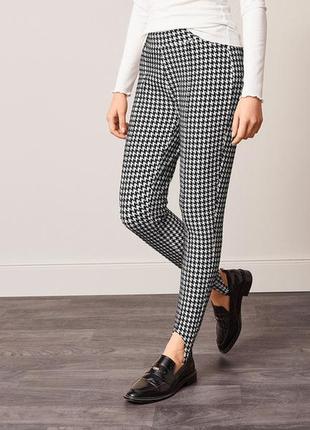 Легинсы со штрипками для женщины esmara lycra® 447905 m черный, белый