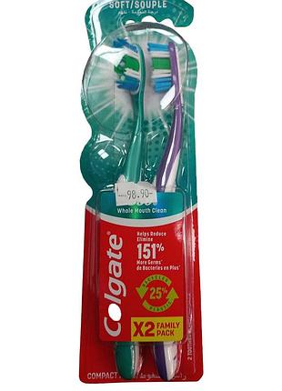 3убна щітка colgate 360% soft 2 шт.