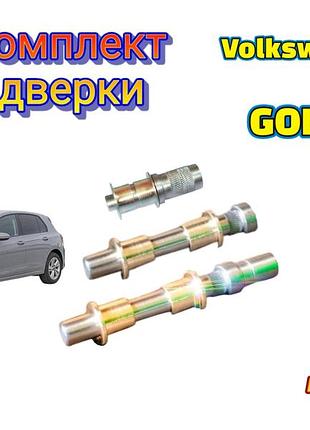 Ремкомплект петлі завісів дверки volkswagen golf 8 (фольксваген гольф 8) втулки та штифти зносостійкі
