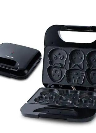 Вафельниця sokany sk-08005 електрична 750 вт