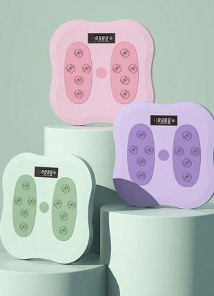Массажер диск вращающийся торсионный waist twisting machine c массажером для стоп и счетчиком калорий hphb