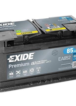 Аккумулятор автомобильный exide premium 85a (ea852)