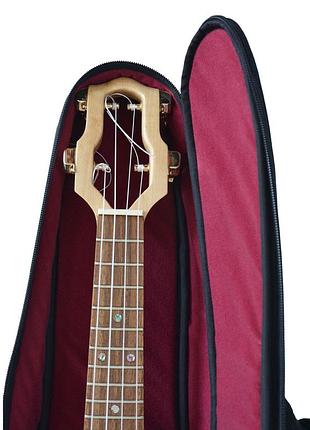 Чохол для укулеле з утепленням та велюровою підкладкою. вишивка - renesans. тришарова конструкція!6 фото
