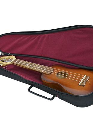 Чохол для укулеле з утепленням та велюровою підкладкою. вишивка - renesans. тришарова конструкція!9 фото