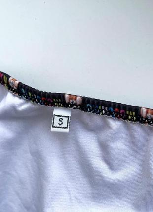 Низ от купальника moschino р.s плавки черные4 фото