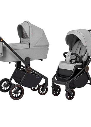 Коляска универсальная carrello epica/g crl-8510/1 (2in1) silver grey /1/