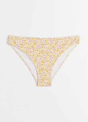 Нижняя часть купальника в рубчик для женщины h&m 0940057-035 42(m) комбинированный