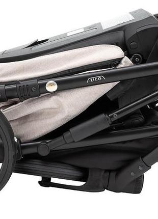 Коляска 2 в 1 adamex zico tip tk-20 бежевый10 фото