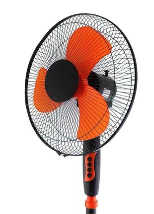 Вентилятор підлоговий wimpex (3-портантний, із захисною решіткою, регулювання швидкості) wxwx-16114 фото