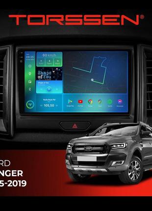 Штатная магнитола torssen 2k dts ford ranger 15-19 f9432 4g carplay dsp