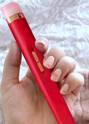 Фрезер для маникюра и педикюра flawless salon nails, машинка для снятия маникюра. цвет: красный3 фото