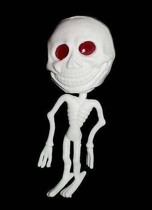 Скелет резиновый 19 х 6 см, декоративный