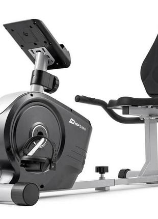 Горизонтальный велотренажер hop-sport hs-2050l beat серебристый