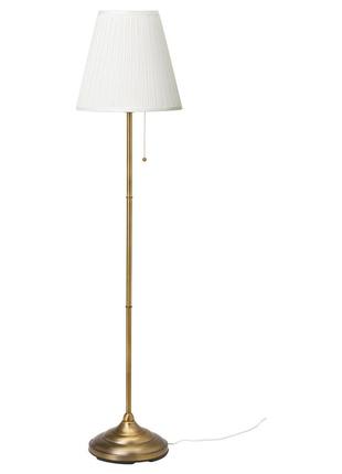 Ikea arstid (003.213.17) торшер, латунь, білий