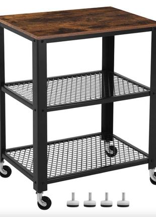 Стеллаж leobert flash на колесах в стиле loft