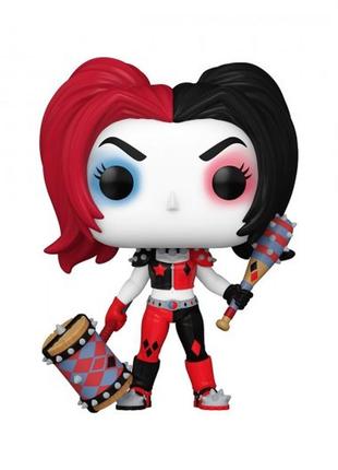 Игровая фигурка funko pop! серии харли квинн - харли  квинн с оружием